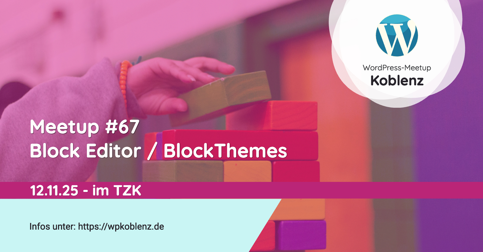 Ankündigung WordPress Meetup 67 - 12.11.2025